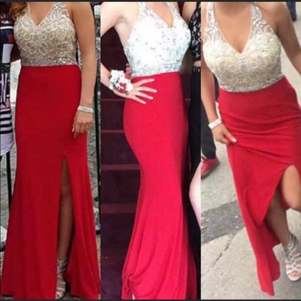 RED PROM DRESS